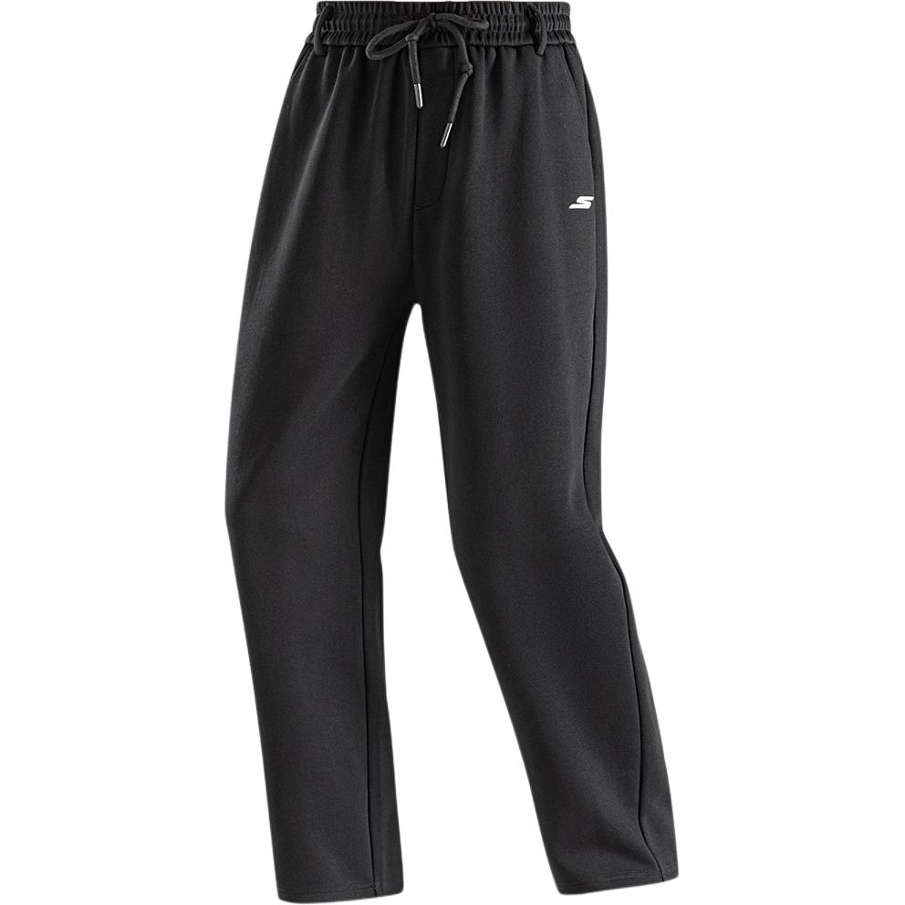 Skechers Simple Comfortable Fashion Loose Outdoor Sports Fitness Casual Pants Unisex pants Black P225U100-01TS S