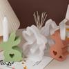 Easter Bunny Heart Candle Holder Silicone Mold for DIY Resin Casting