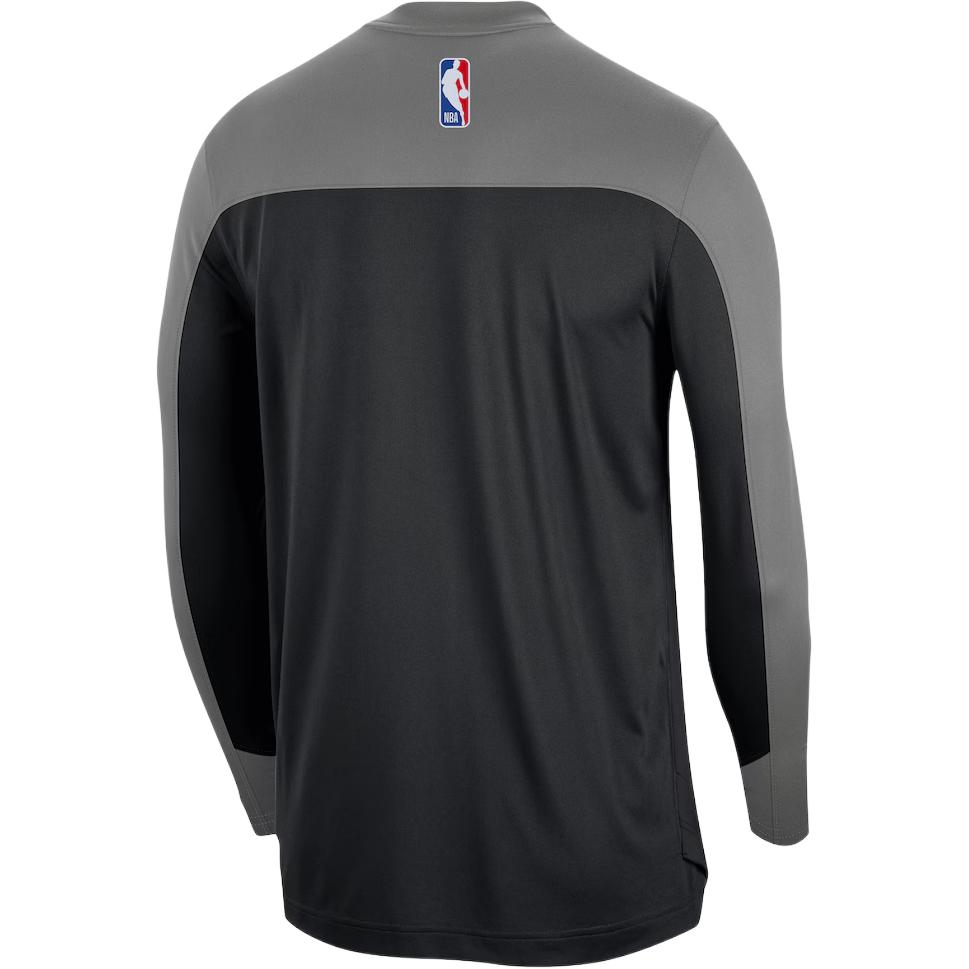 Nike Dri-Fit NBA Crew Neck Pullover Raglan Long Sleeve 2024/25 Season Brooklyn Nets Basketball Jersey Unisex tops FV1627-002