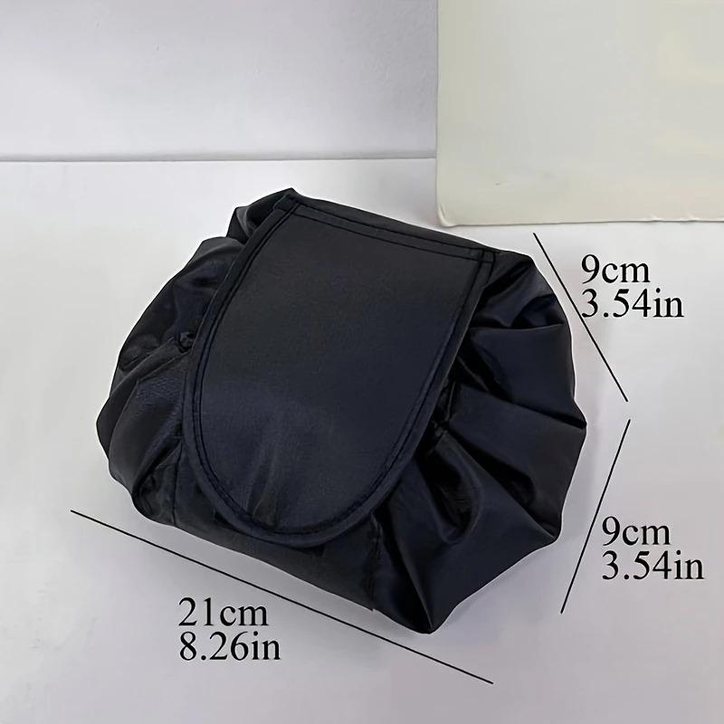 Rope-drawing Cosmetic Bag Portable Travel Storage Bag Large-capacity Folding Waterproof Washing Bag Makeup Pouch Bags