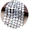 14mm Extra-large button-shaped, disc-shaped, threaded, and pearl-like natural freshwater pearls, Baroque style DIY Semi-Finished Products
