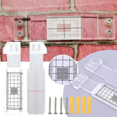 Accurate Corner Tell-Tale Crack Monitor Crack Measurement Crack Measuring Ruler  Repair