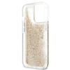 Guess Guhcp13Xlg4Ggo Iphone 13 Pro Max6,7 Złoty/Gold Hardcase 4G Big Liquid Glitter