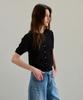 THEELO Diamond Pattern Cardigan (Black)