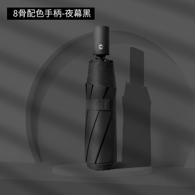 Umbrella Automatic folding sunshade, sunscreen, UV protection, weather and rain dual-purpose umbrella, male and female double automatic umbrella