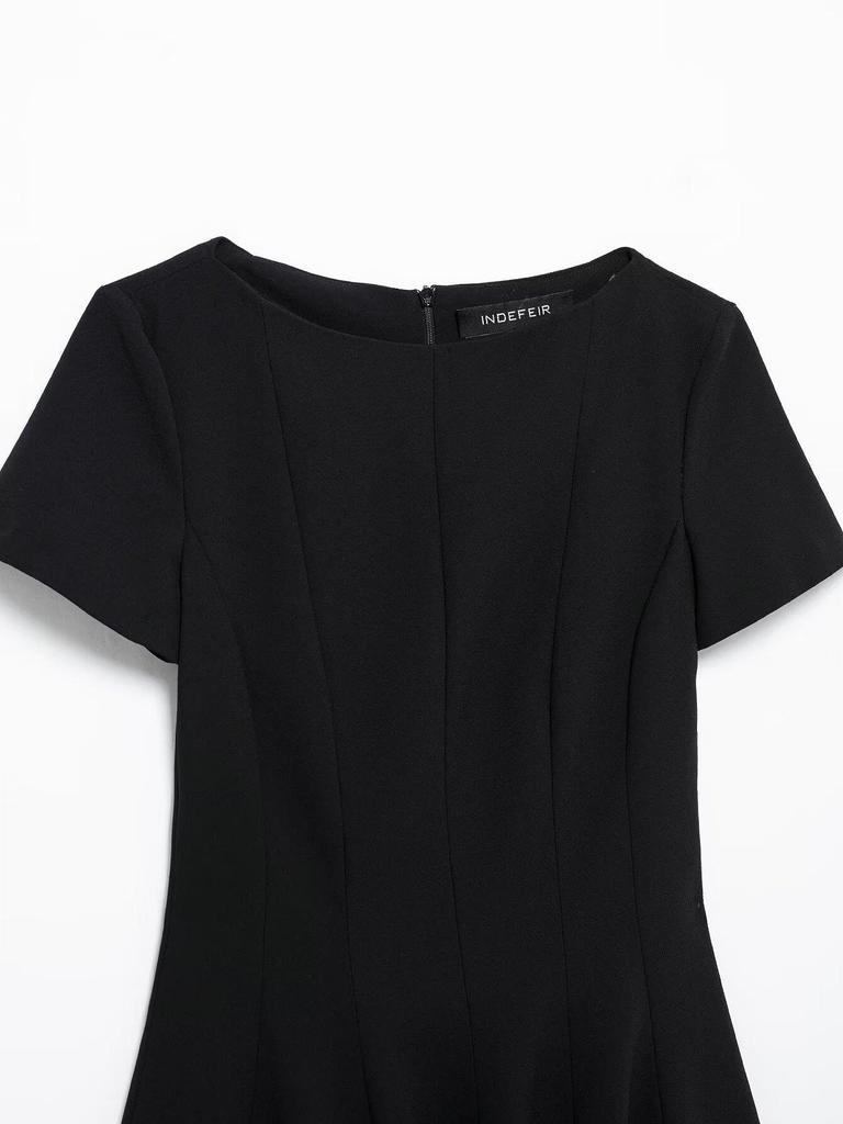 TAOP&ZA Damen Elegantes Mini-Kleid mit Rüschensaum - Frühjahrskollektion