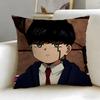 popular anime Mashle Magic and Muscles Cushion Cover Soft  EasyWash Pillow Case  Versatile for Couch Bed Travel and Office