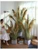 Natural Reed Faux Flowers & Potted Greenery for Home Decor