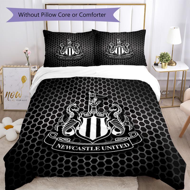 Newcastle Bedding Set Breathable Duvet Cover with Pillowcases Decorative Bed Linen for Bedroom Home Decoration Birthday Gift