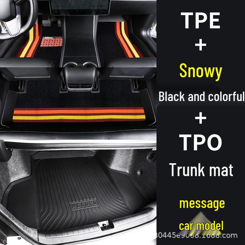 Zhonghua H530 2011-2018 Non-Slip Wear-Resistant TPE Car Floor Mats