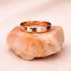 Pure Copper Minimalist Band Ring, Everyday Wear Simple Band, Promise Band, Handmade Jewelry
