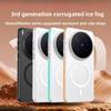 Case for VIVO X300 X200 Ultra Pro MINI Luxury Optical Grid Transparent Magnetic Cover Wireless Charging For VIVO X300 Ultra