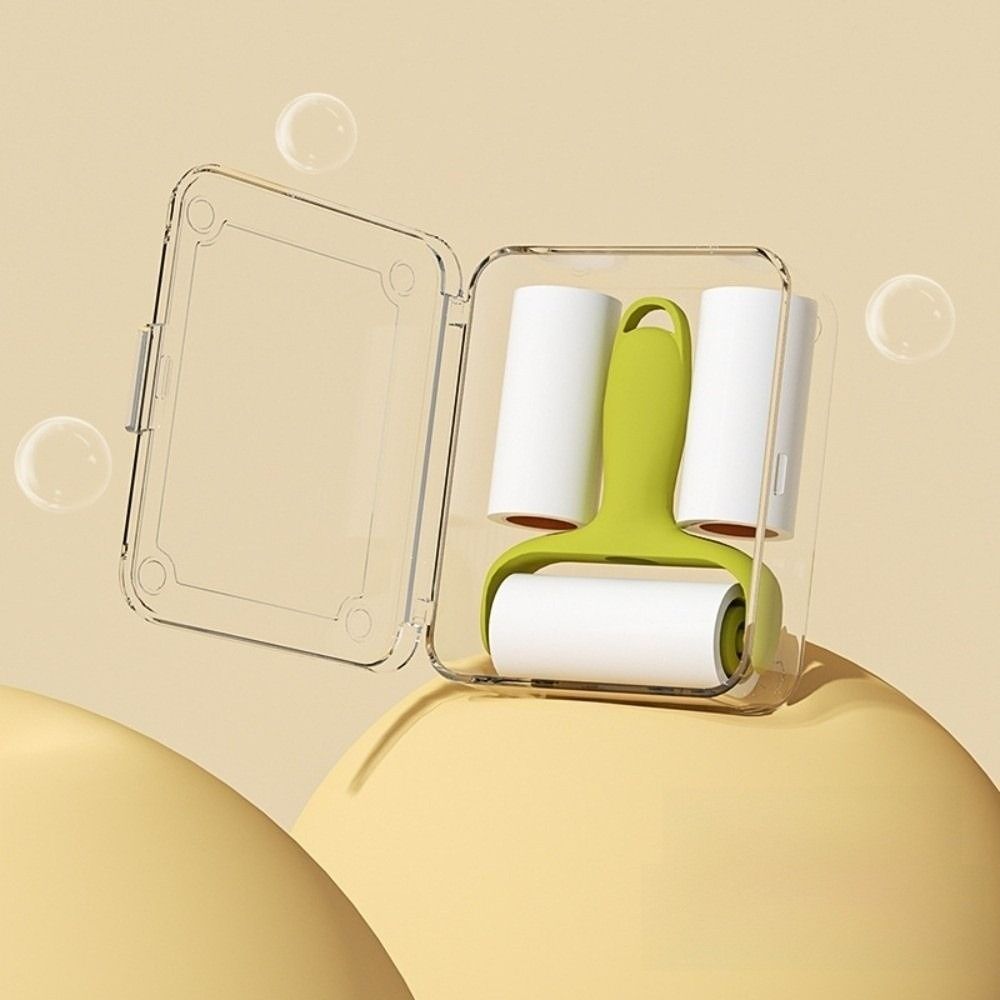 Reusable Lint Roller Mini Adhesive Roller Clean Tools Pet Hair Remover Roller Clothing Cleaning