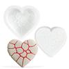 Crack Heart Silicone Molds Nonstick Mousses Cake Molds Cake Decorating Tool for Truffles Cheesecakes Easily to Clean
