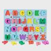3D Holzbuchstaben- und Formerkennungs-Puzzle für die frühkindliche Bildung