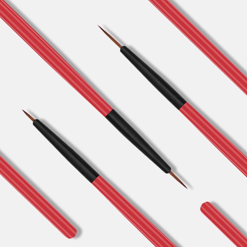 3Pcs Acrylic Nail Art Brush Nail Art Dotting Pen Drawing Painting Set Diy Design Nail Art Dotting Tools 5/7/11Mm