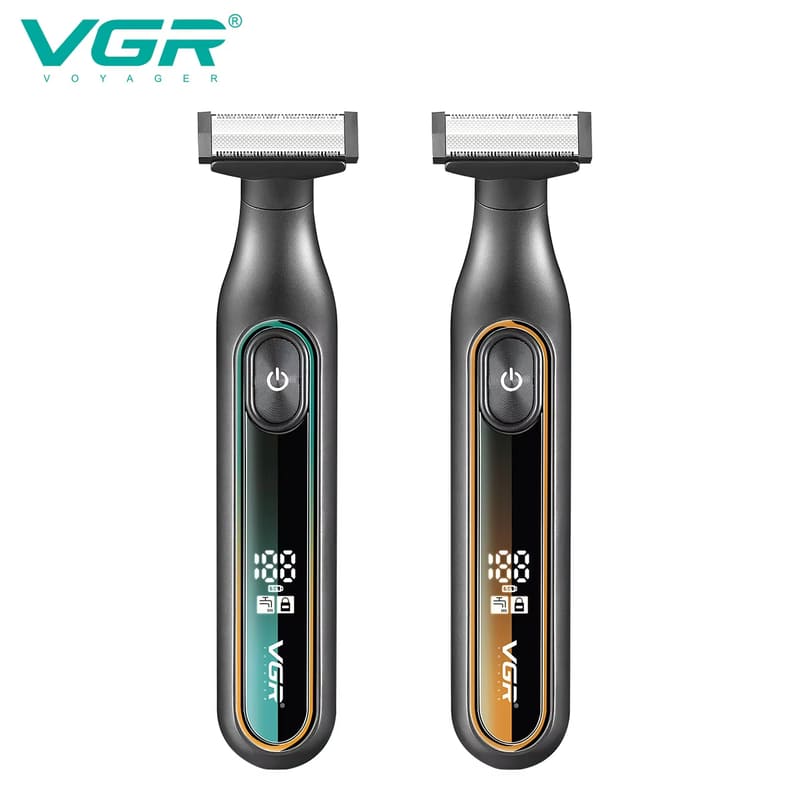 Original VGR V-360 Hair Trimmer IPX6 Waterproof Household Rechargeable Adjustable Razor Full Body Washable Reciprocating Men's Beard Trimmer Shaver