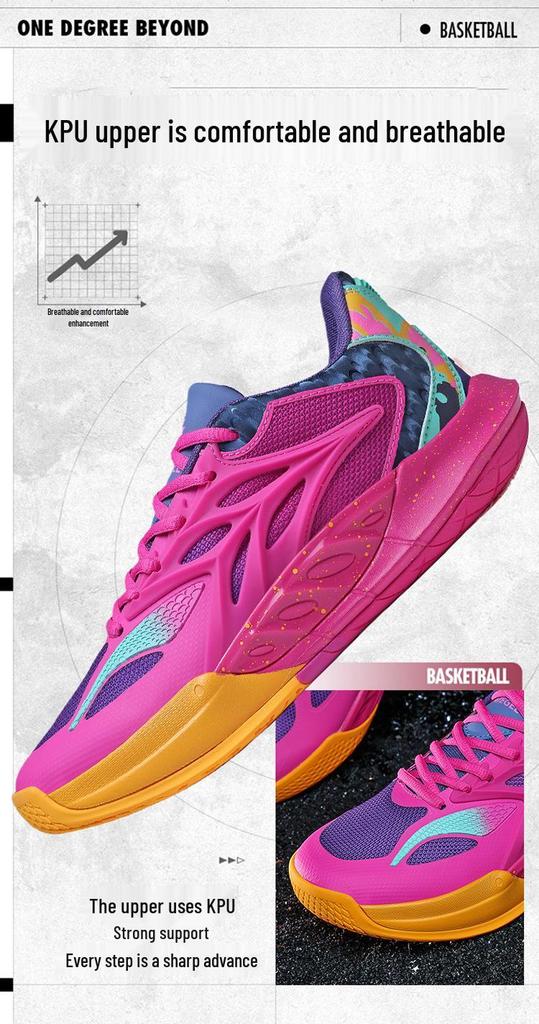 Ultra-light Men's 2026 Low-top Youth Basketball Shoes - Breathable, Non-slip, Wear-resistant Sports Shoes for Students
