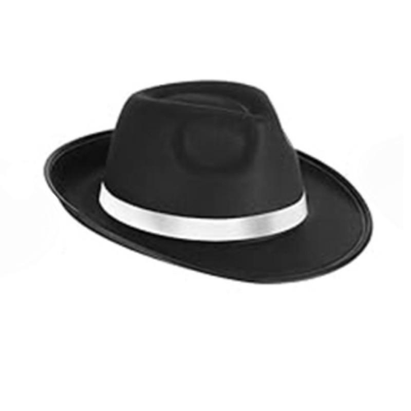 Classic Western Cowboy Hat With White Ribbon For Christmas Party Costumes And Gift Gifting