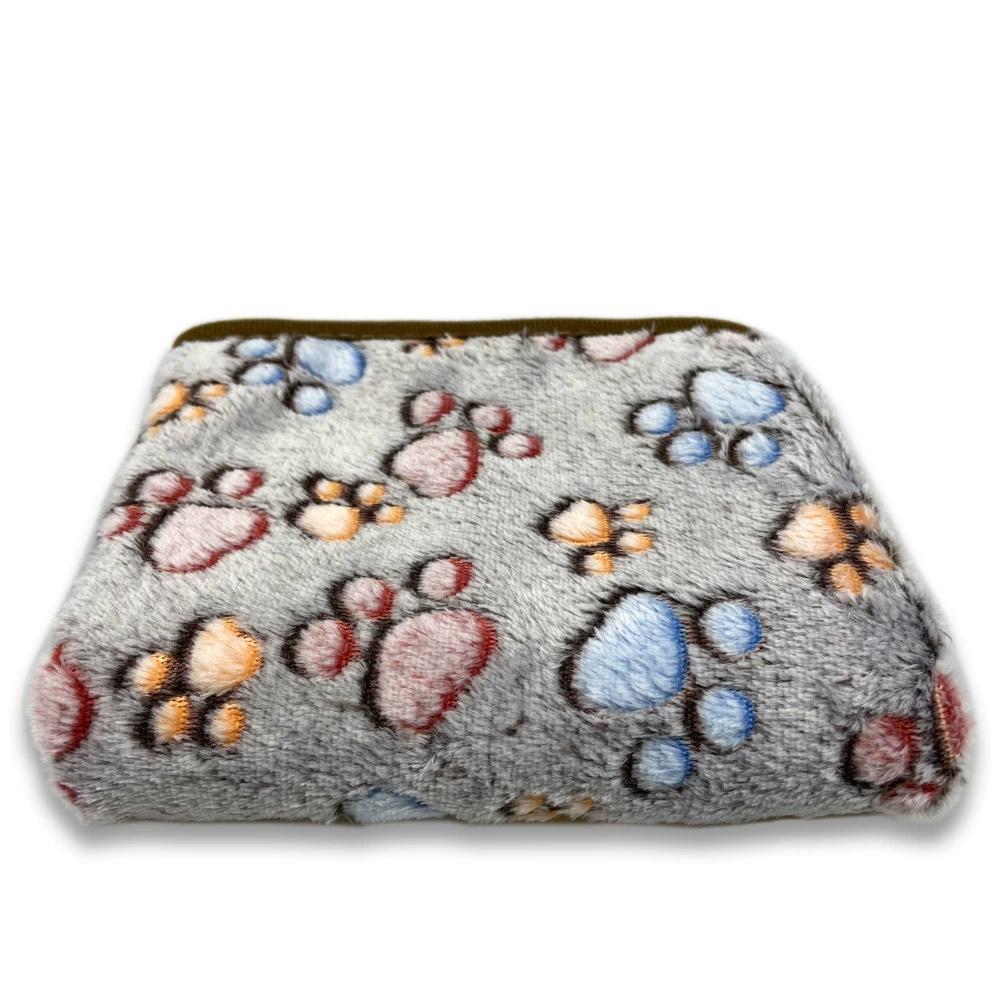 Dog Blankets Cat Soft Fluffy Fleece Pet Blanket Warm Cute Print Design Puppy Kitten Doggy Paw Small
