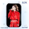 G.E.M. Star Idol Laser Badge & Brooch Pendant