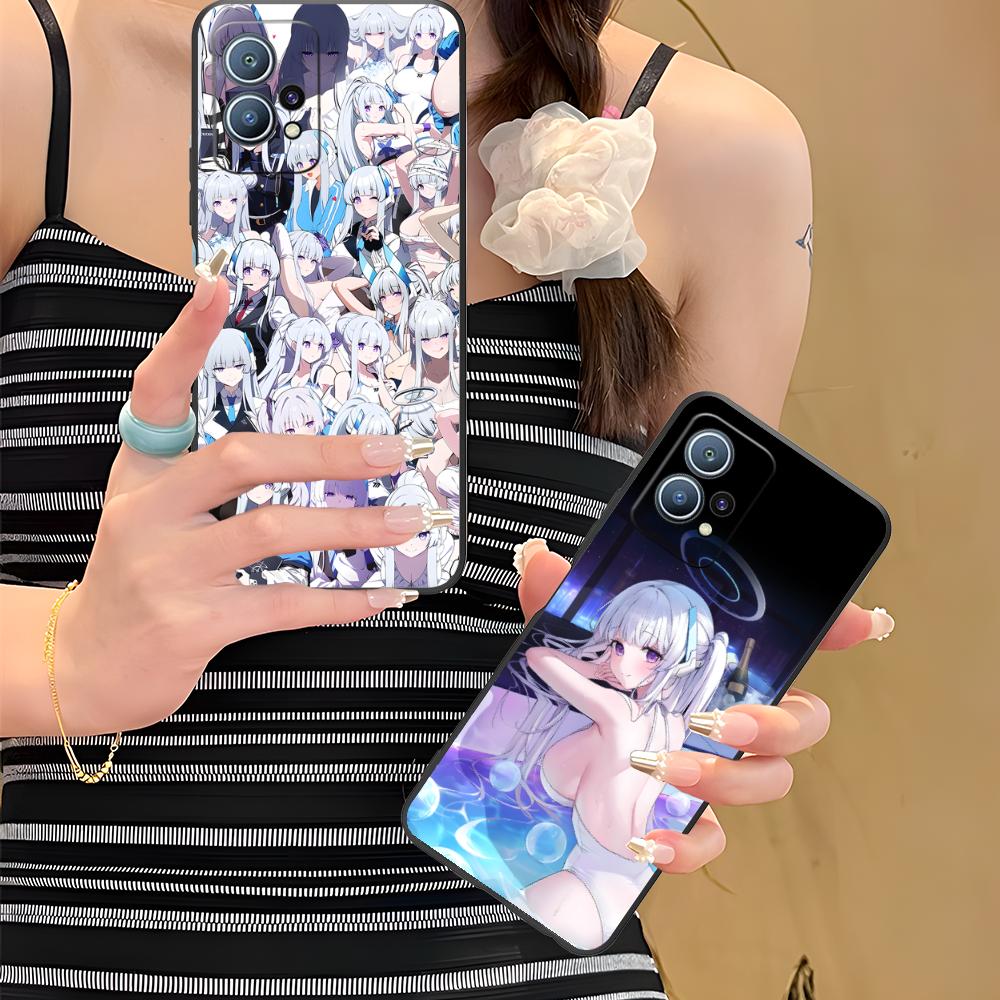 Blue Archive Ushio Noa Phone Case for Huawei P60 P50 P40 P30 P20 P10 P9 P8 Pro Lite Plus Colorful Printing Cover Luxury Cover