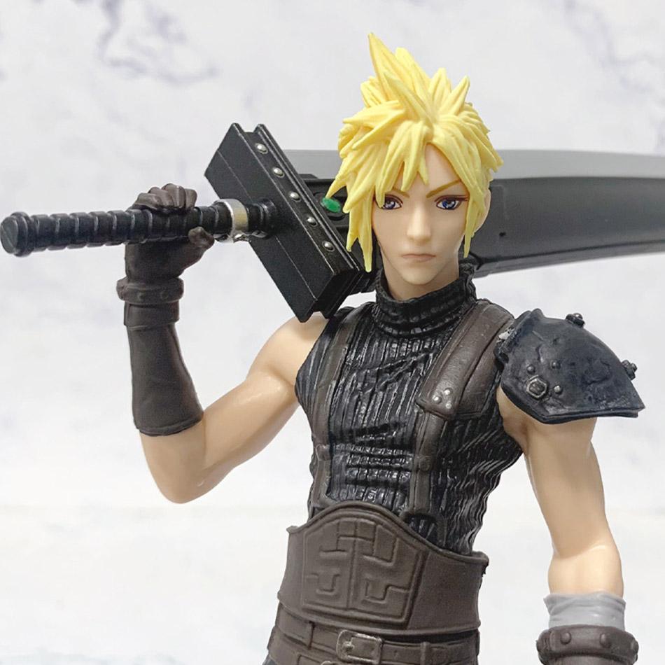Exquisite Version Cloud Strife Anime Figure Peripheral, PVC Action Doll, Anime Collectible Model Toy, Holiday Gift