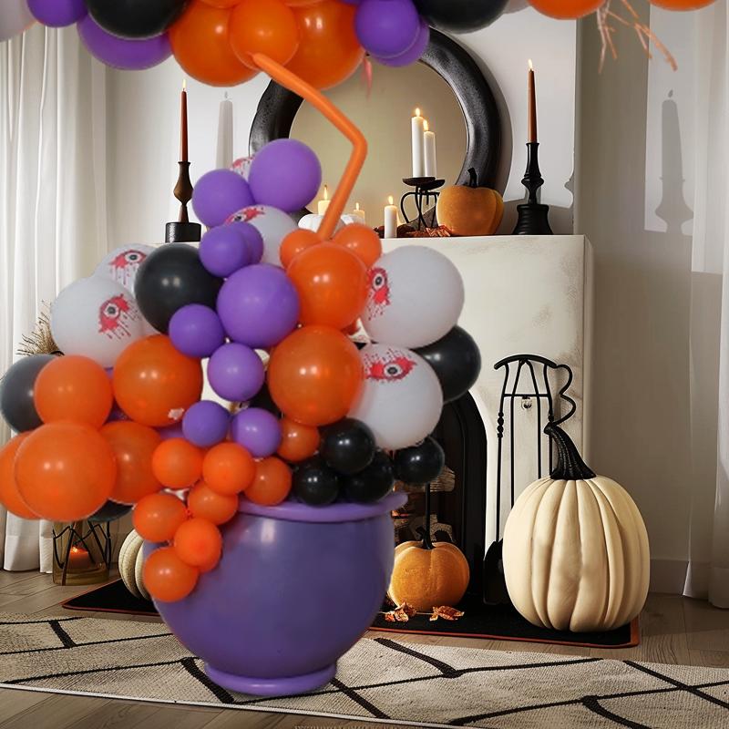 97 STÜCKE/Set DIY Langlebige Hexenkesselform Partydekorationen Hintergrundballons Horror Halloween
