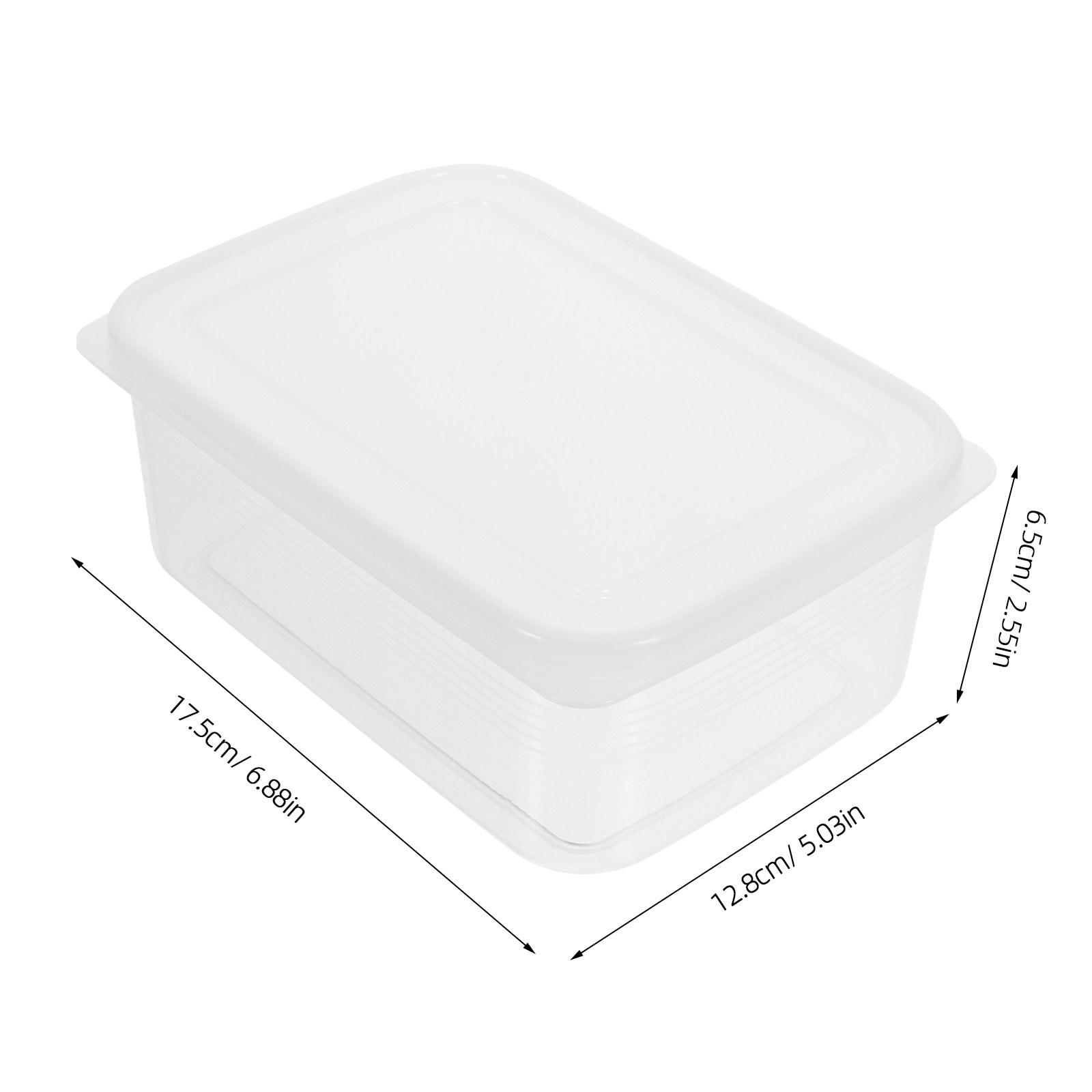 

Reusable Food Storage Container with Lid Fresh Keeping Box for Sandwiches Snacks Fruits Salads Bento Holder Lunch Box Portable