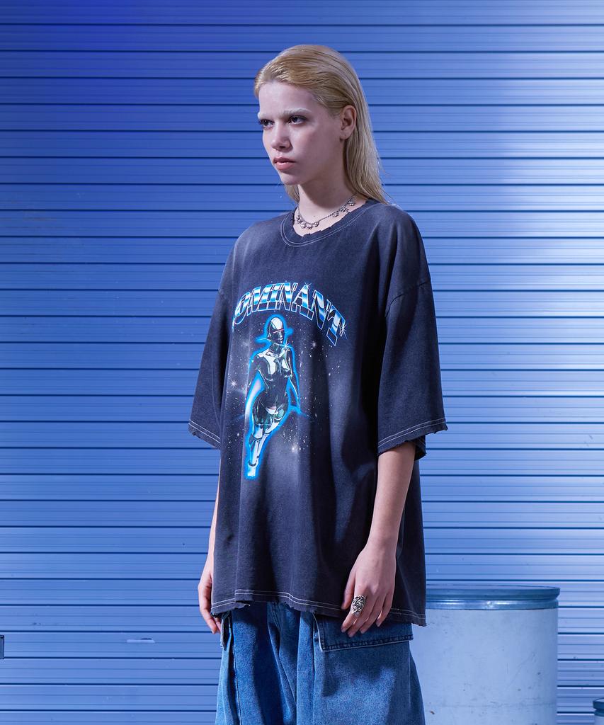 DOMINANT Spacemood Washing Tshirts_Black