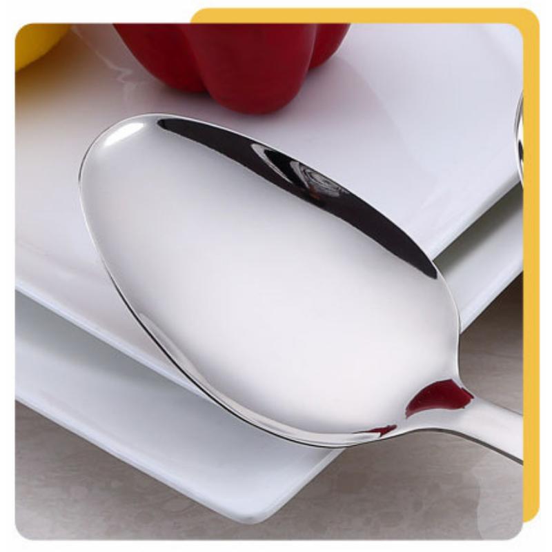 

HANYANG Лопатка из нержавеющей стали, ложка для супа, кухонная лопатка для приготовления пищи, ложка с загруженной лопаткой для жарки рыбы, ложка для утечки, большая ложка для утечки