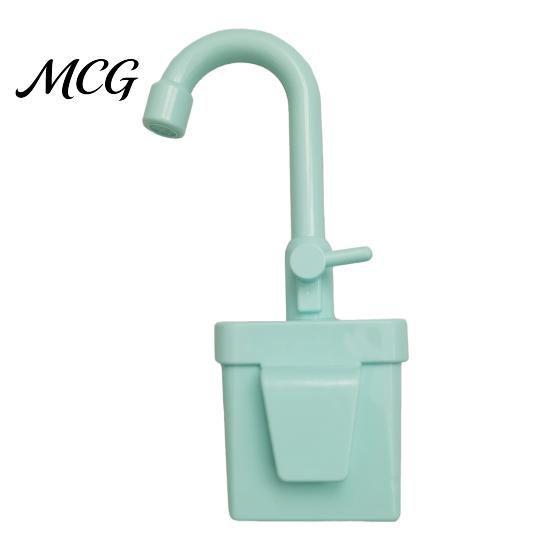 Electric Water Circulation Faucet Pretend Play Sink Toy Replacement, Realistic Running for Kids Kitchen, Dishwasher Safe Role Imaginative Accessory