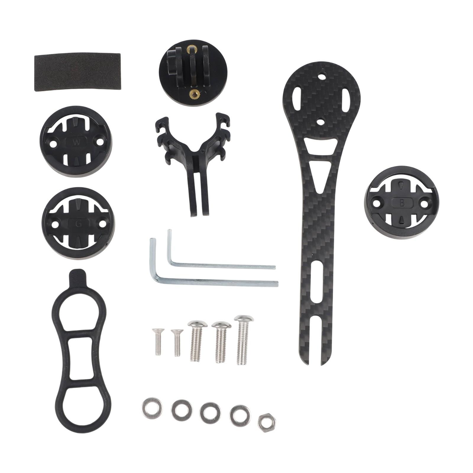 Sleek Aesthetic Functional and Lightweight Carbon Fiber Bike Holders B