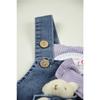 Girl's Teddy Bear Salopet Set
