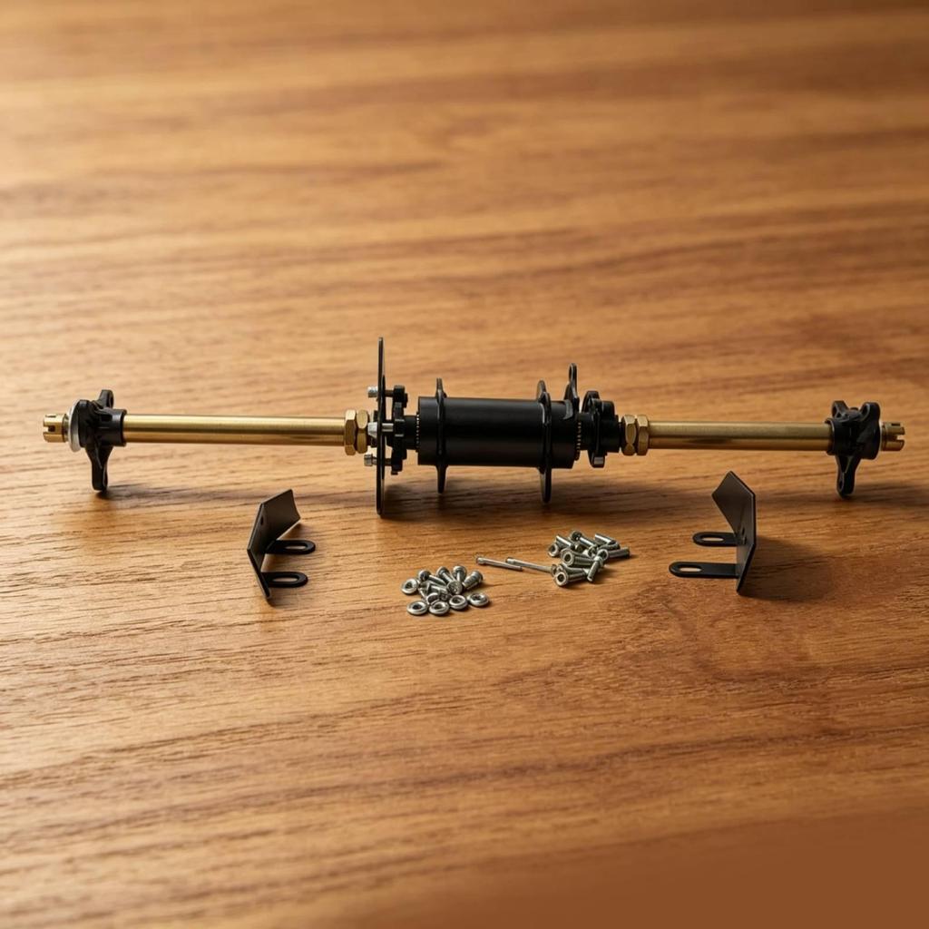 Rear Axle Assembly Kit High Strength Go Kart Long-Lasting
