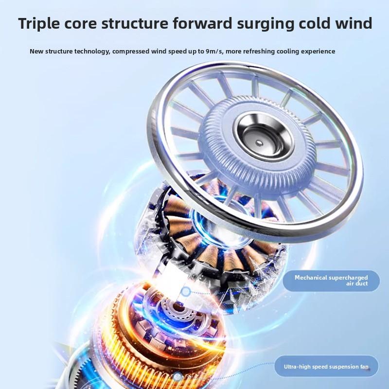 Handheld Small Fan Bladeless Spray Refrigeration Small Air Conditioner Spray Cold Air Ice Compress Portable Fan Portable Portable Fan