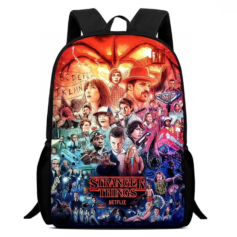 Monster Story Schoolbag High Definition Multi-Function Oxford Lightweight Backpack