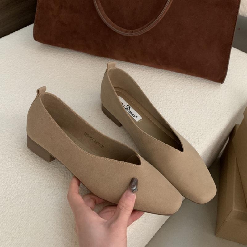 Fashion Bailamos 2025 Spring New Brand Women Flats Round Toe Shallow Slip On Ladies Casual Ballet Shoes Soft Leather Eelgant Balle Shoes