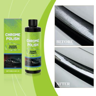 Auto Metallpolitur, Sprühbare Metallpolitur und Reiniger, UV-Blockierend, Anpassung an mehrere Szenarien, Sofortiger Glanz  (100ML)
