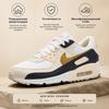 Nike Air Max 90 Olympic Women Sneakers White Navy Coconut-Milk HF3444-100