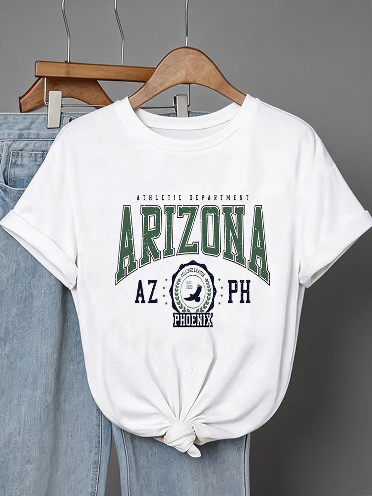 Trendy Style Print Crew Neck Short Sleeve Tee Top Unisexs Y2k T Shirt With Yacht Club Design Print Casual Clothes Outfit Tshirt