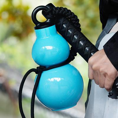 800ml Tykev Láhev na vodu Čínská retro-inspirovaná Konvice na vodu Wu Kong Velkokapacitní Nádoba na pití tykev pro venkovní sporty