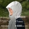 Balabala Kids' Outdoor Waterproof Hooded Windbreaker Jacket
