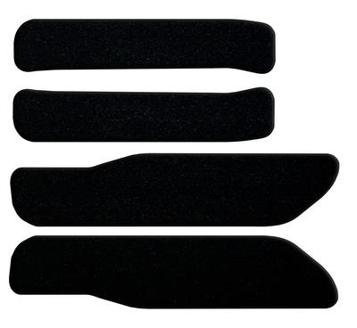 ASTERISM 30 Series Alphard Gasoline Vehicle Step Mat with Black (Fixed Velcro) AST-30AL-STP-M-BK