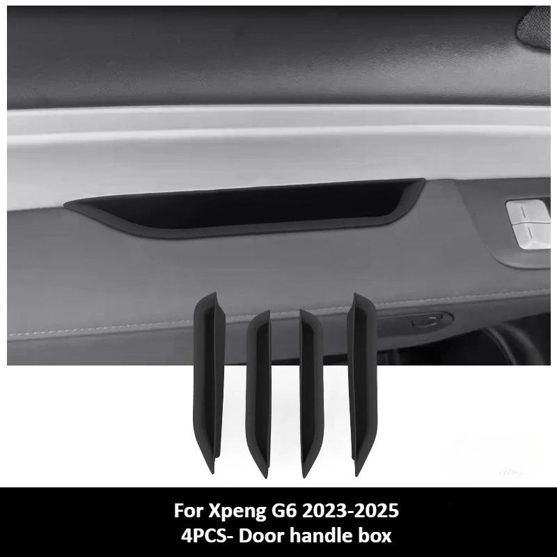 Schutzpad für Mittelkonsole für Xpeng G6 2025-2025 Autozubehör Türschlitz Aufbewahrungsbox ETC Organisation Aufbewahrung Dekorativ