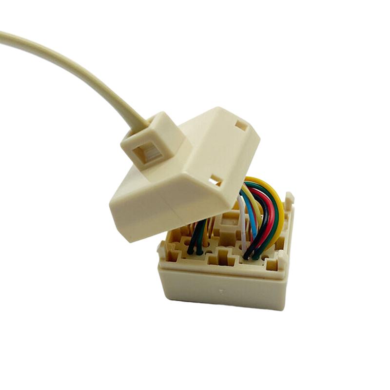 Telefonweiche Rj11 6P4C 1 Stecker auf 2 Buchsen Adapter Rj11 auf Rj11 Verteiler Telefonzubehör