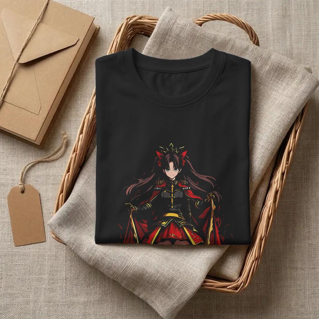 Fate Stay Night Saber Alter T Shirts 100 Cotton Vintage TShirts O Neck Tee Shirt Short Sleeve Clothing Gift Idea