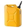 Metal Fuel Container, 20 L, Fuel Jerry Can with Spout and Comfort Handle, 6 L/min Max Flow Rate, Leakproof & Corrosion-resistant Metal Gas Tank Most