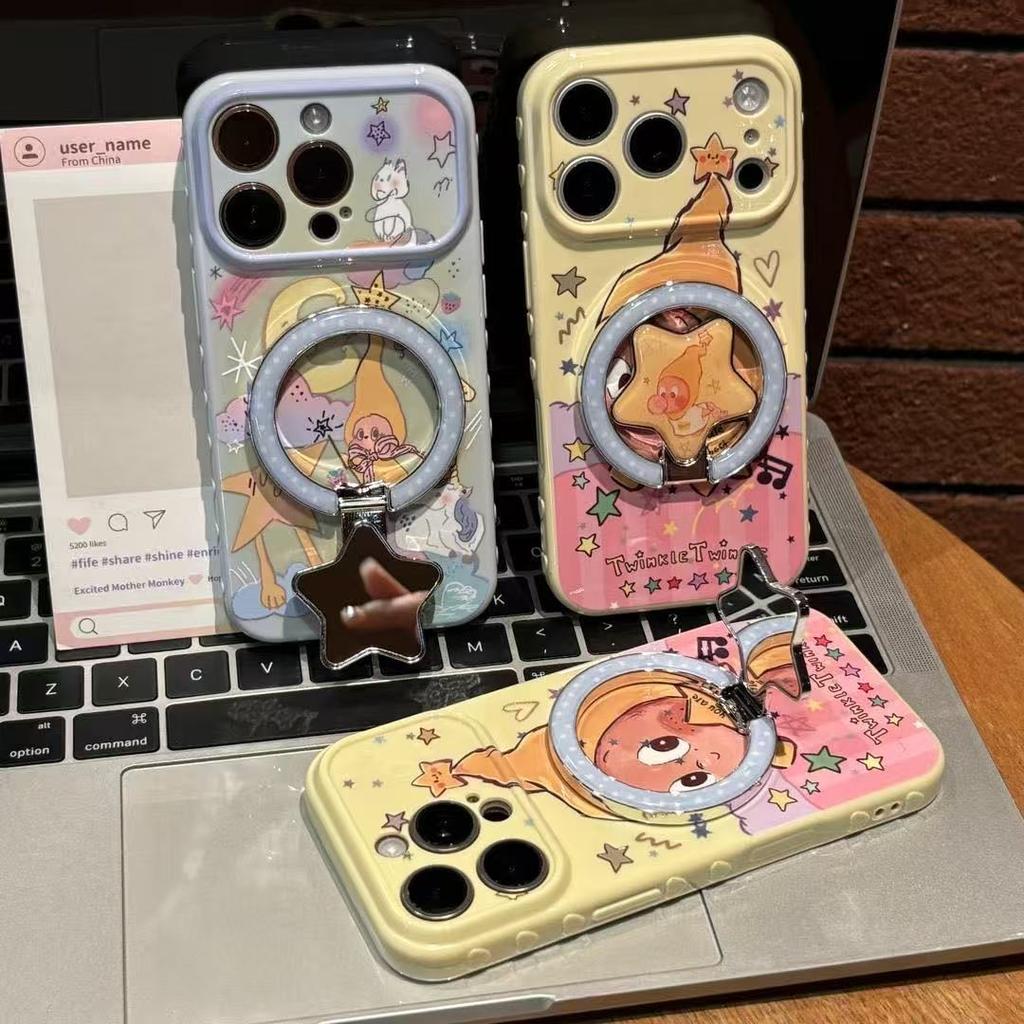 Mengmeng Star is suitable for Apple 11promax mobile phone iphone11 Huawei Xiaomi Love Windows mobile phone soft case