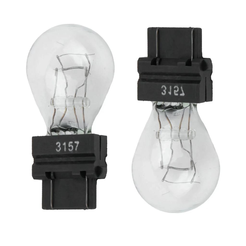 2 Pcs 3157 Brake Light Bulbs 12V 21W Car Light Bulb Super Bright Signal Lamp Durable Dual Filament Auto Reversing Lights